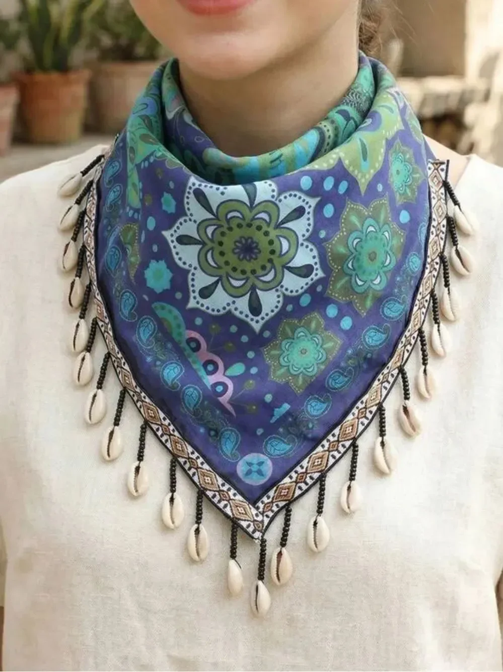 Anthropologie vibrant paisley